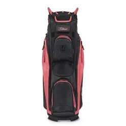 Titleist 2023 Cart 14 Stadry Golf Cart Bag - Black/Candy -Golf Clubs Elegant shop titleist cart14 stadry black candy 2