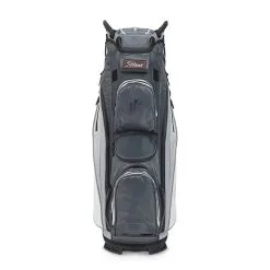 Titleist 2023 Cart 14 Stadry Golf Cart Bag - Charcoal/Grey/White 7 Titleist 2023 Cart 14 Stadry Golf Cart Bag - Charcoal/Grey/White -Golf Clubs Elegant shop titleist cart14 stadry char grey white 3
