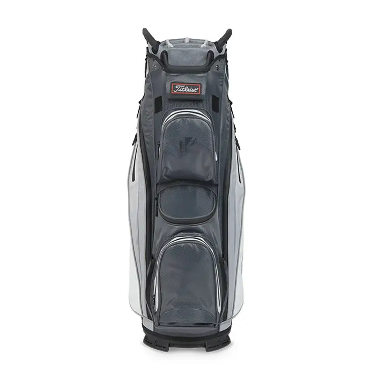 Titleist 2023 Cart 14 Stadry Golf Cart Bag - Charcoal/Grey/White 5 Titleist 2023 Cart 14 Stadry Golf Cart Bag - Charcoal/Grey/White - Image 3
