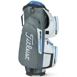 Titleist Cart 15 Stadry Golf Cart Bag - Charcoal/Grey/Royal -Golf Clubs Elegant shop titleist cart15 stadry char grey royal 3
