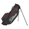 Titleist 2023 Players 4 Stadry Golf Stand Bag - Black/Black/Red -Golf Clubs Elegant shop titleist players 4 stadry golf bag blk blk red 1