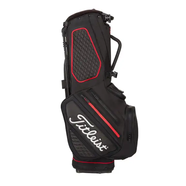 Titleist Jet Black Staff Stadry Golf Stand Bag 5 Titleist Jet Black Staff Stadry Golf Stand Bag - Image 3