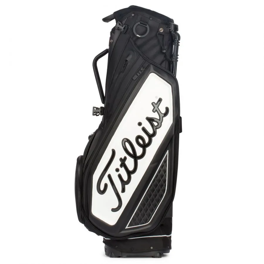 Titleist Tour Series Premium Golf Stand Bag - Black/White 4 Titleist Tour Series Premium Golf Stand Bag - Black/White - Image 2
