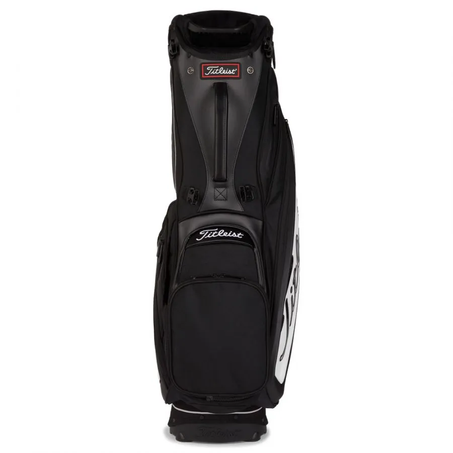 Titleist Tour Series Premium Golf Stand Bag - Black/White 5 Titleist Tour Series Premium Golf Stand Bag - Black/White - Image 3