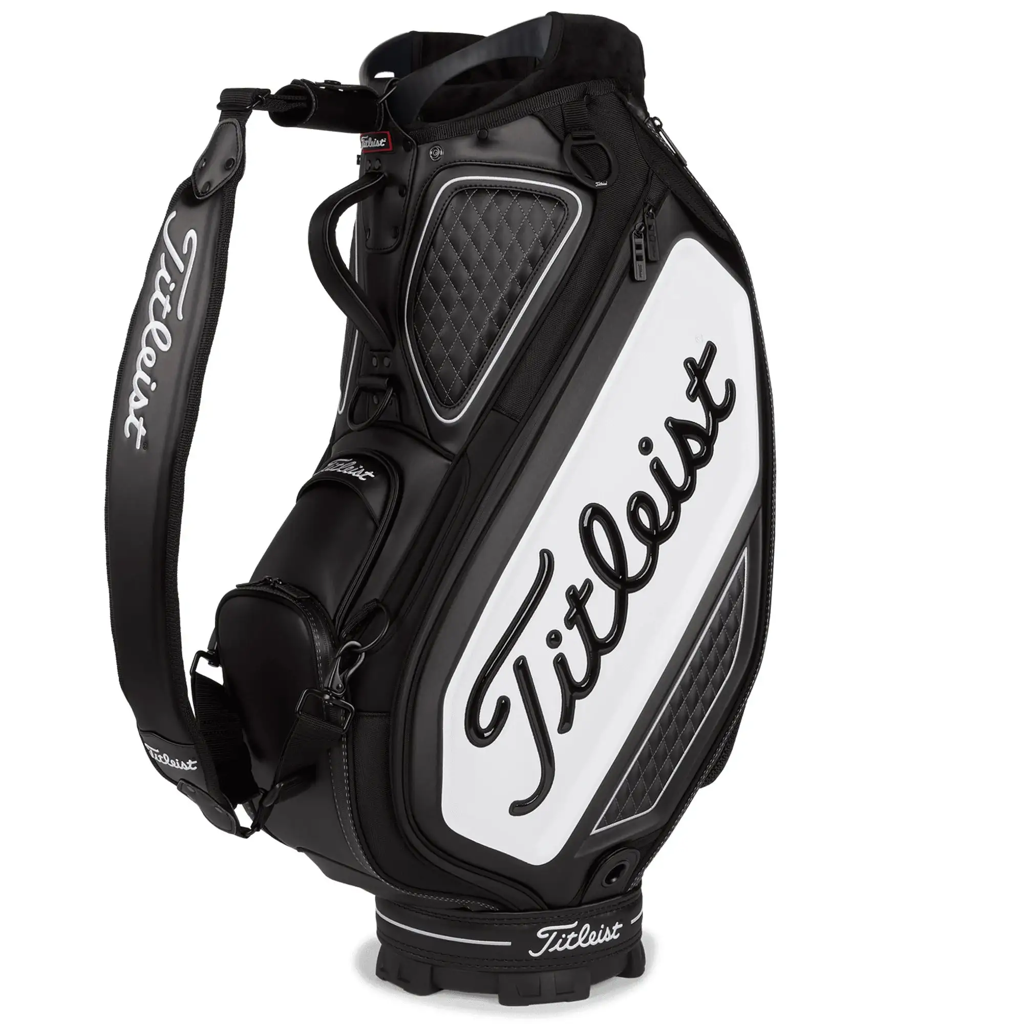 Titleist Tour Series Staff Tour Golf Bag - Black/White 3 Titleist Tour Series Staff Tour Golf Bag - Black/White