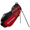 Taylormade Flextech Waterproof Golf Stand Bag - Red/Black -Golf Clubs Elegant shop tm22 flextech WP stand red blk 1