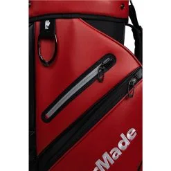 Taylormade Deluxe Golf Cart Bag - Red/Black -Golf Clubs Elegant shop tm22 stealth deluxe golf cart bag 3