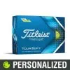 Titleist Tour Soft Personalized Yellow Golf Balls 1 Titleist Tour Soft Personalized Yellow Golf Balls -Golf Clubs Elegant shop tour soft yellow 222